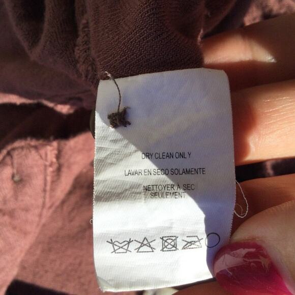 Altar'd State button up shirt womens XS mauve pink oversized western boho fall - Picture 12 of 12